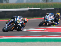 Andrea Locatelli from Italy of the Pata Prometeon Yamaha Team rides a Yamaha YZF R1 during the FIM Motul Superbike World Championship - Free...