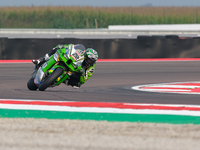 Alex Lowes from the United Kingdom of Kawasaki Racing Team World SBK rides a Kawasaki ZX-10RR during the FIM Motul Superbike World Champions...