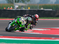 Alex Lowes from the United Kingdom of Kawasaki Racing Team World SBK rides a Kawasaki ZX-10RR during the FIM Motul Superbike World Champions...