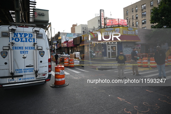 A man dies after being shot on Evergreen Avenue in Bronx, New York, United States, on September 21, 2024. At approximately 3:25 a.m., police...