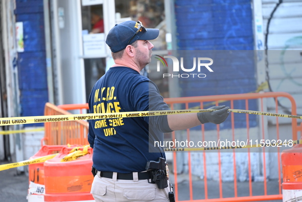 A man dies after being shot on Evergreen Avenue in Bronx, New York, United States, on September 21, 2024. At approximately 3:25 a.m., police...