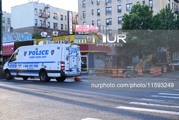 A man dies after being shot on Evergreen Avenue in Bronx, New York, United States, on September 21, 2024. At approximately 3:25 a.m., police...