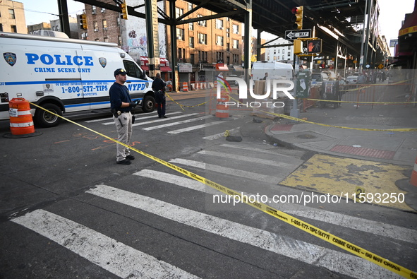 A man dies after being shot on Evergreen Avenue in Bronx, New York, United States, on September 21, 2024. At approximately 3:25 a.m., police...