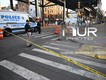 A man dies after being shot on Evergreen Avenue in Bronx, New York, United States, on September 21, 2024. At approximately 3:25 a.m., police...