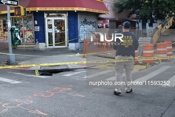 A man dies after being shot on Evergreen Avenue in Bronx, New York, United States, on September 21, 2024. At approximately 3:25 a.m., police...