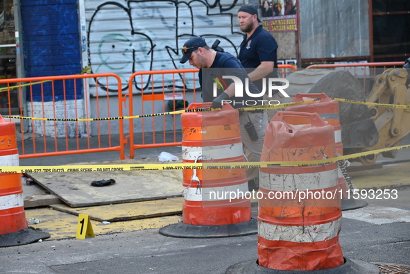 A man dies after being shot on Evergreen Avenue in Bronx, New York, United States, on September 21, 2024. At approximately 3:25 a.m., police...