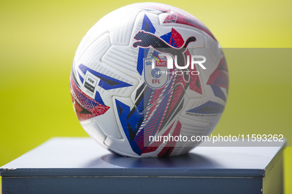 During the Sky Bet League 1 match between Stockport County and Leyton Orient at the Edgeley Park Stadium in Stockport, England, on September...