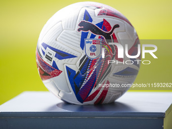 During the Sky Bet League 1 match between Stockport County and Leyton Orient at the Edgeley Park Stadium in Stockport, England, on September...