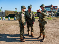 Because this month is the 80th Commemoration of the Waal River crossing during WWII, a WWII encampment is recreated on the bank of the river...