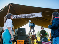 Because this month is the 80th Commemoration of the Waal River crossing during WWII, a WWII encampment is recreated on the bank of the river...