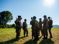 Because this month is the 80th Commemoration of the Waal River crossing during WWII, a WWII encampment is recreated on the bank of the river...