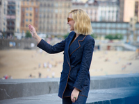 Cate Blanchett attends the photocall for the film Rumors, hours after receiving the Donostia award at the 72nd San Sebastian International F...