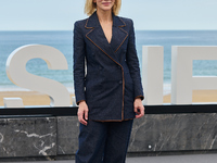 Cate Blanchett attends the photocall for the film Rumors, hours after receiving the Donostia award at the 72nd San Sebastian International F...