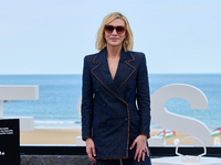 Cate Blanchett attends the photocall for the film Rumors, hours after receiving the Donostia award at the 72nd San Sebastian International F...