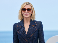 Cate Blanchett attends the photocall for the film Rumors, hours after receiving the Donostia award at the 72nd San Sebastian International F...