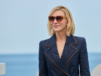 Cate Blanchett attends the photocall for the film Rumors, hours after receiving the Donostia award at the 72nd San Sebastian International F...