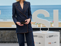 Cate Blanchett attends the photocall for the film Rumors, hours after receiving the Donostia award at the 72nd San Sebastian International F...