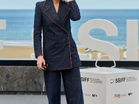 Cate Blanchett attends the photocall for the film Rumors, hours after receiving the Donostia award at the 72nd San Sebastian International F...