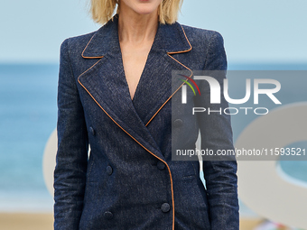 Cate Blanchett attends the photocall for the film Rumors, hours after receiving the Donostia award at the 72nd San Sebastian International F...