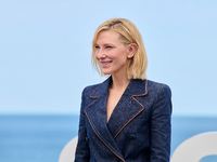 Cate Blanchett attends the photocall for the film Rumors, hours after receiving the Donostia award at the 72nd San Sebastian International F...