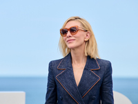 Cate Blanchett attends the photocall for the film Rumors, hours after receiving the Donostia award at the 72nd San Sebastian International F...