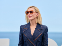 Cate Blanchett attends the photocall for the film Rumors, hours after receiving the Donostia award at the 72nd San Sebastian International F...