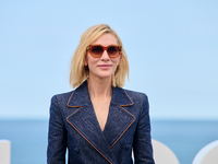 Cate Blanchett attends the photocall for the film Rumors, hours after receiving the Donostia award at the 72nd San Sebastian International F...