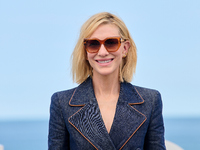 Cate Blanchett attends the photocall for the film Rumors, hours after receiving the Donostia award at the 72nd San Sebastian International F...