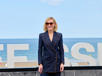 Cate Blanchett attends the photocall for the film Rumors, hours after receiving the Donostia award at the 72nd San Sebastian International F...