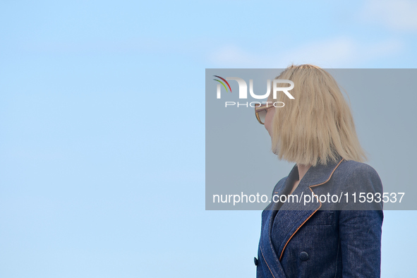 Cate Blanchett attends the photocall for the film Rumors, hours after receiving the Donostia award at the 72nd San Sebastian International F...