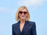 Cate Blanchett attends the photocall for the film Rumors, hours after receiving the Donostia award at the 72nd San Sebastian International F...