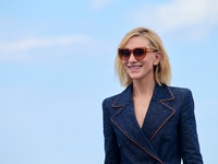 Cate Blanchett attends the photocall for the film Rumors, hours after receiving the Donostia award at the 72nd San Sebastian International F...