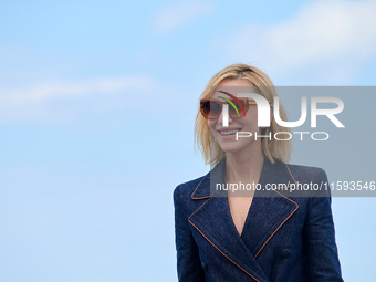 Cate Blanchett attends the photocall for the film Rumors, hours after receiving the Donostia award at the 72nd San Sebastian International F...