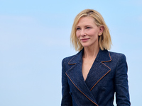 Cate Blanchett attends the photocall for the film Rumors, hours after receiving the Donostia award at the 72nd San Sebastian International F...