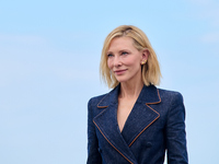 Cate Blanchett attends the photocall for the film Rumors, hours after receiving the Donostia award at the 72nd San Sebastian International F...