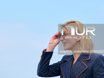 Cate Blanchett attends the photocall for the film Rumors, hours after receiving the Donostia award at the 72nd San Sebastian International F...