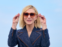 Cate Blanchett attends the photocall for the film Rumors, hours after receiving the Donostia award at the 72nd San Sebastian International F...