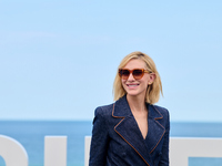 Cate Blanchett attends the photocall for the film Rumors, hours after receiving the Donostia award at the 72nd San Sebastian International F...