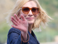 Cate Blanchett attends the photocall for the film Rumors, hours after receiving the Donostia award at the 72nd San Sebastian International F...