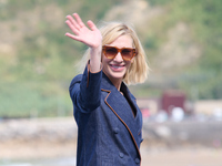 Cate Blanchett attends the photocall for the film Rumors, hours after receiving the Donostia award at the 72nd San Sebastian International F...