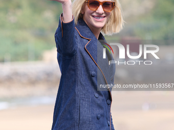 Cate Blanchett attends the photocall for the film Rumors, hours after receiving the Donostia award at the 72nd San Sebastian International F...