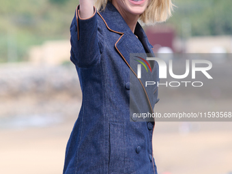 Cate Blanchett attends the photocall for the film Rumors, hours after receiving the Donostia award at the 72nd San Sebastian International F...