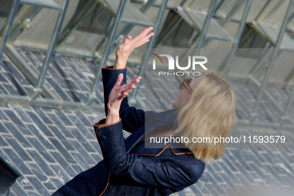 Cate Blanchett attends the photocall for the film Rumors, hours after receiving the Donostia award at the 72nd San Sebastian International F...