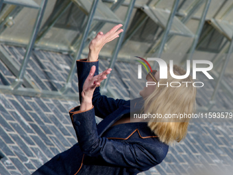 Cate Blanchett attends the photocall for the film Rumors, hours after receiving the Donostia award at the 72nd San Sebastian International F...