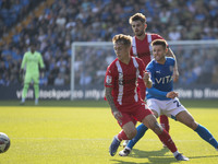 Ethan Galbraith #22 of Leyton Orient F.C. during the Sky Bet League 1 match between Stockport County and Leyton Orient at the Edgeley Park S...