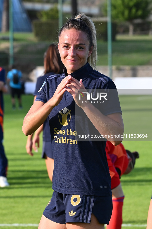 Martina Rosucci of Juventus F.C. is in action during the 3rd day of the Serie A Femminile eBay Championship between S.S. Lazio and Juventus...