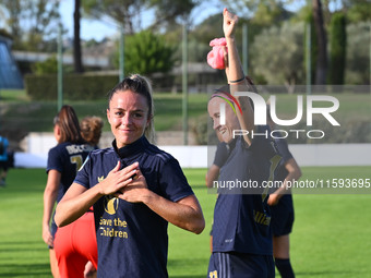 Martina Rosucci of Juventus F.C. during the 3rd day of the Serie A Femminile eBay Championship between S.S. Lazio and Juventus F.C. at the M...