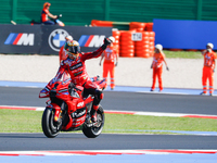 During the Gran Premio Pramac dell'Emilia Romagna Qualifying MotoGP, MotoGP of Emilia Romagna at Misano World Circuit Marco Simoncelli in Mi...