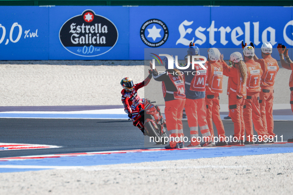 During the Gran Premio Pramac dell'Emilia Romagna Qualifying MotoGP, MotoGP of Emilia Romagna at Misano World Circuit Marco Simoncelli in Mi...