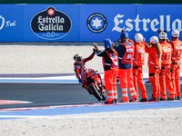 During the Gran Premio Pramac dell'Emilia Romagna Qualifying MotoGP, MotoGP of Emilia Romagna at Misano World Circuit Marco Simoncelli in Mi...